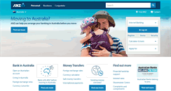 Desktop Screenshot of anz.com.au